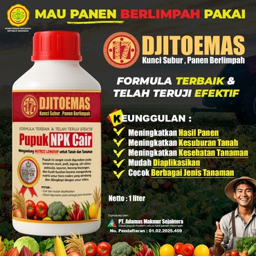 Pupuk NPK Cair Djitoemas