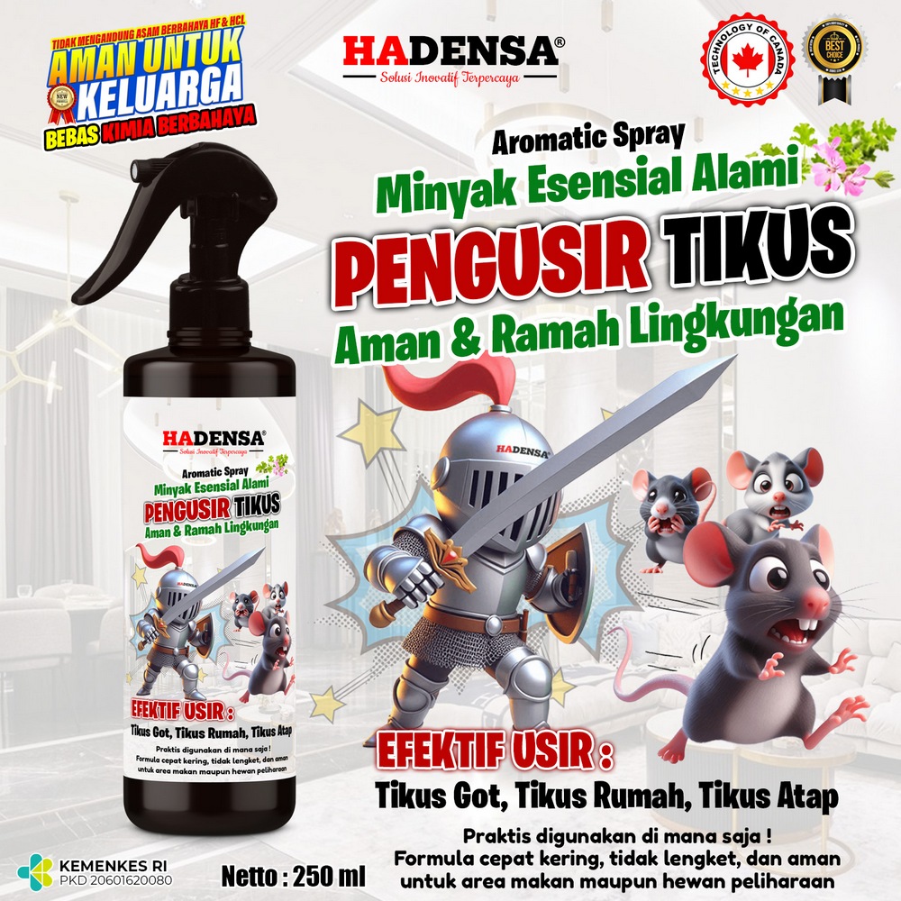 Minyak Alami Pengusir Tikus Aman Untuk Keluarga
